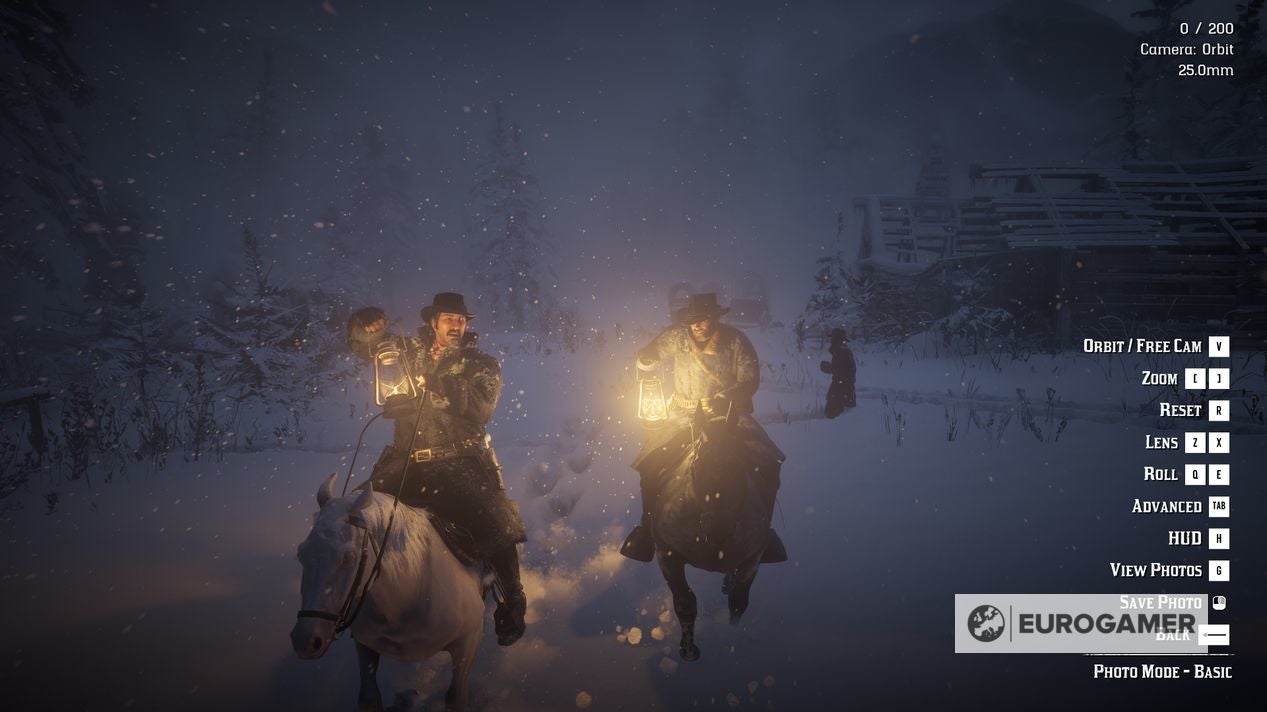 Red Dead Redemption 2 Como activar o Modo Foto, controlos do Modo Foto